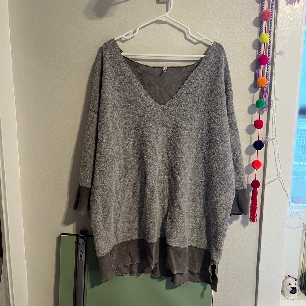 Free People Fleece Dress